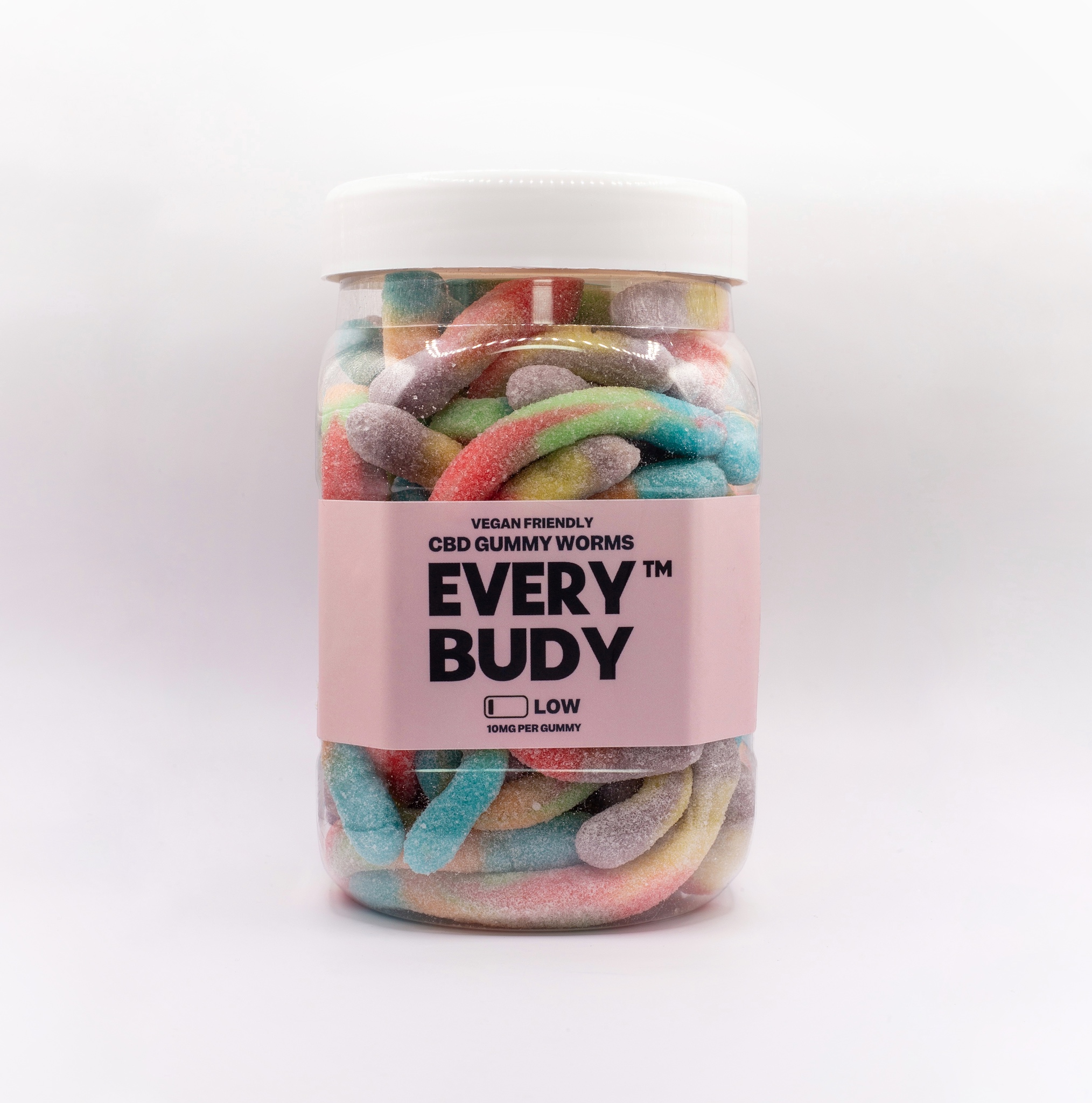 CBD Gummy Worms - Large Tub (10mg)