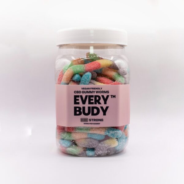 CBD Gummy Worms - Large Tub (50mg)