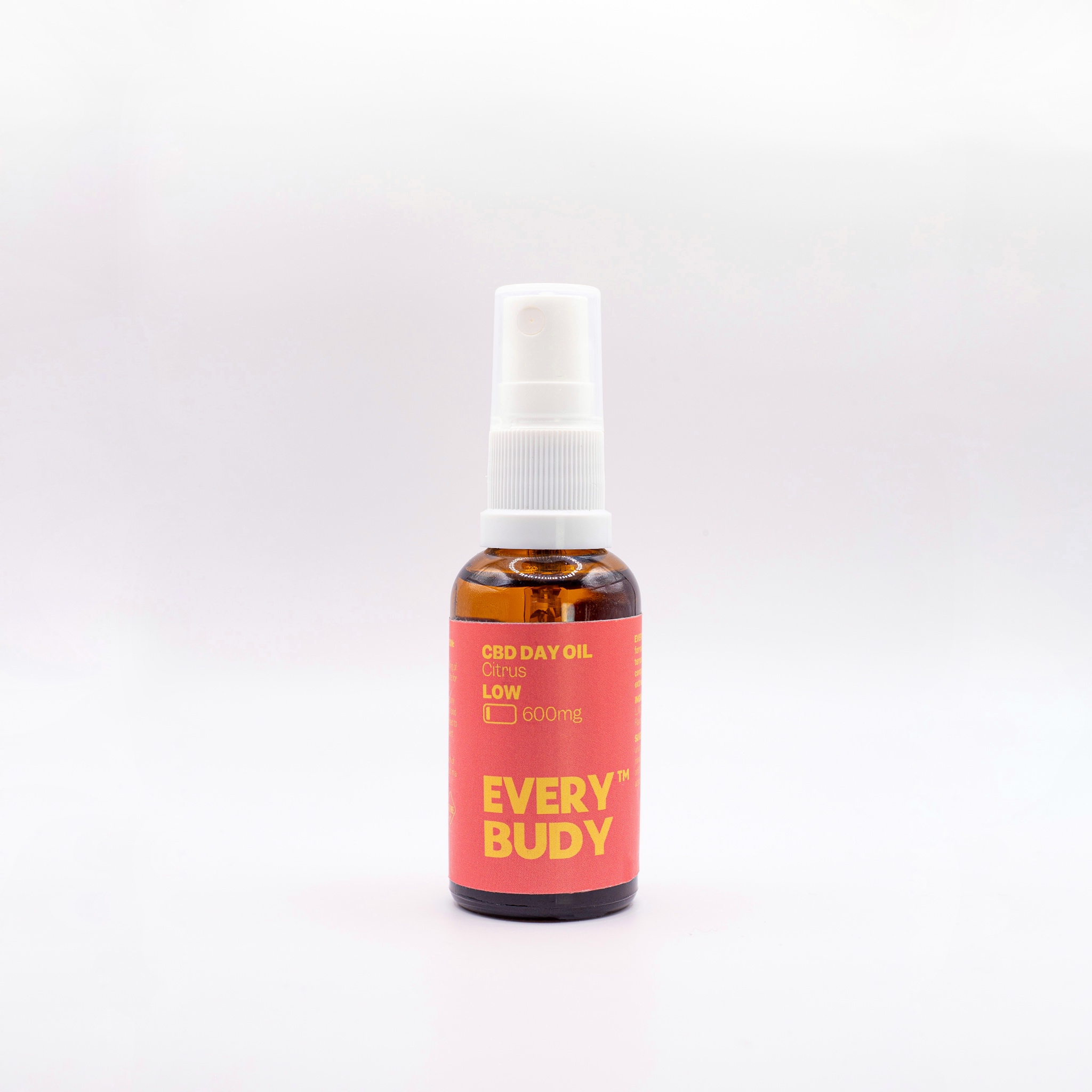 CBD Day Oil Citrus - Low 600mg