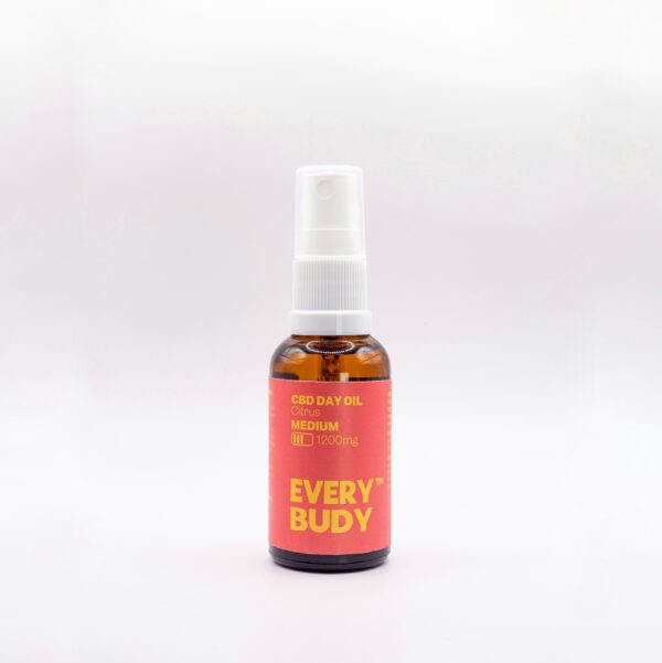 CBD Day Oil Citrus - Medium 1200mg