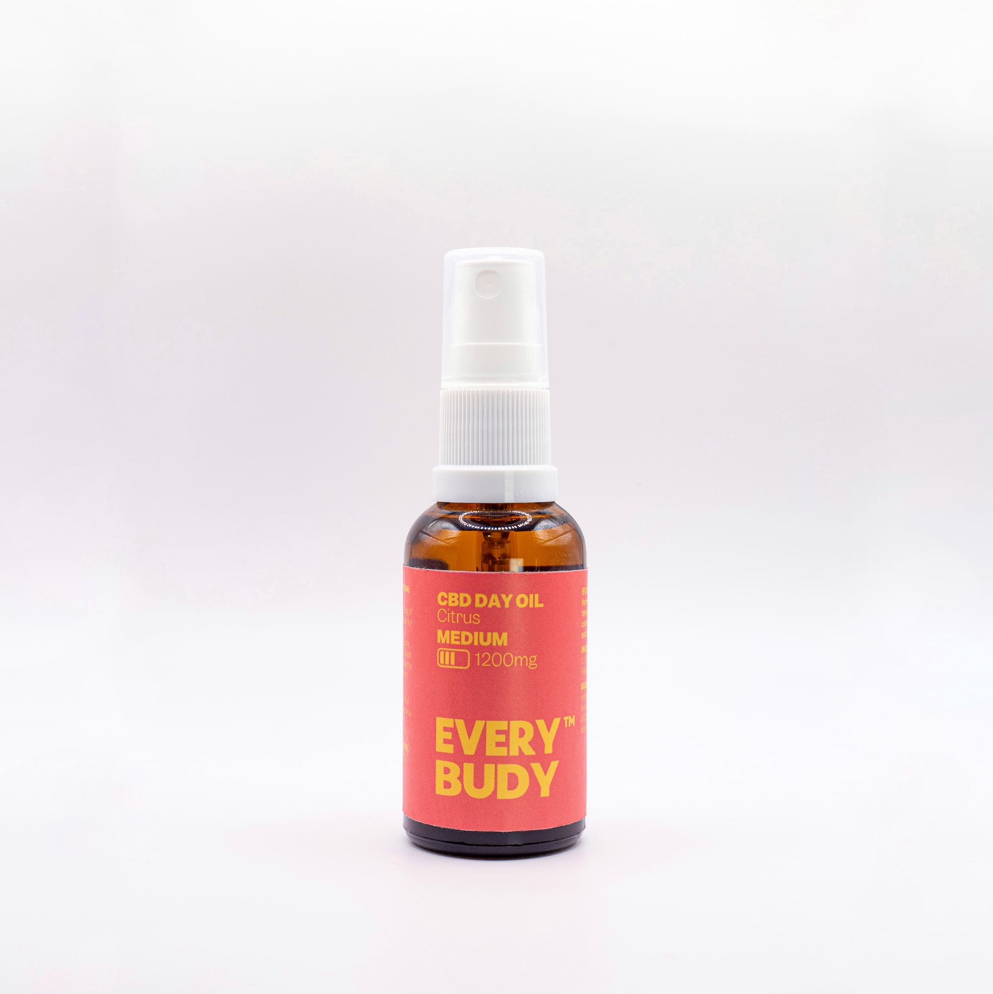 CBD Day Oil Citrus - Medium 1200mg