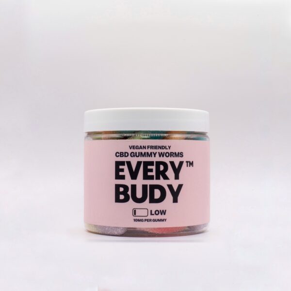 CBD Gummy Worms - Small Tub (10mg)