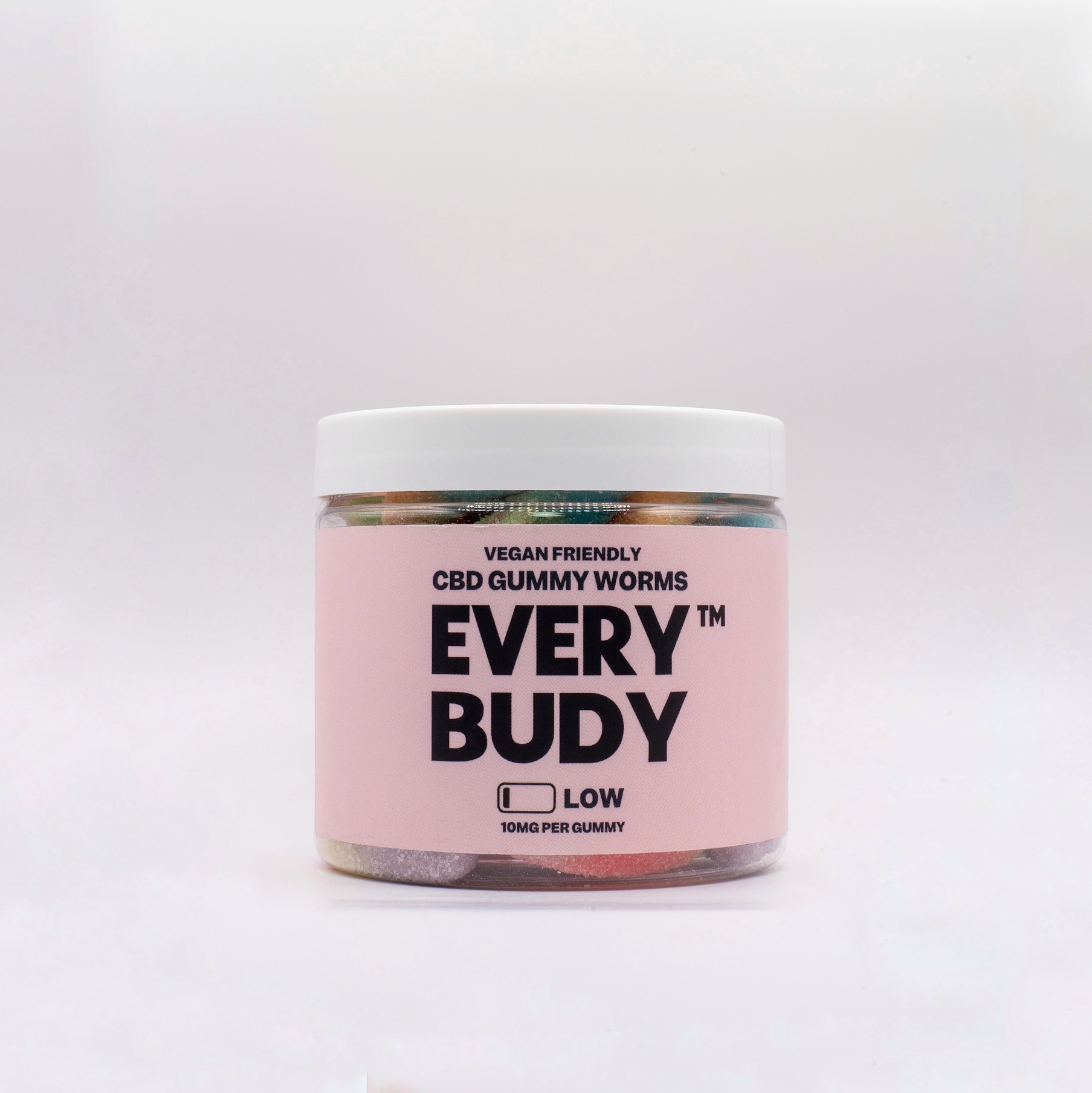 CBD Gummy Worms - Small Tub (10mg)