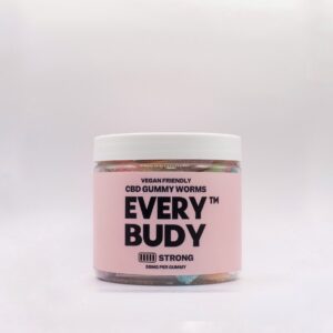 CBD Gummy Worms - Small Tub (50mg)