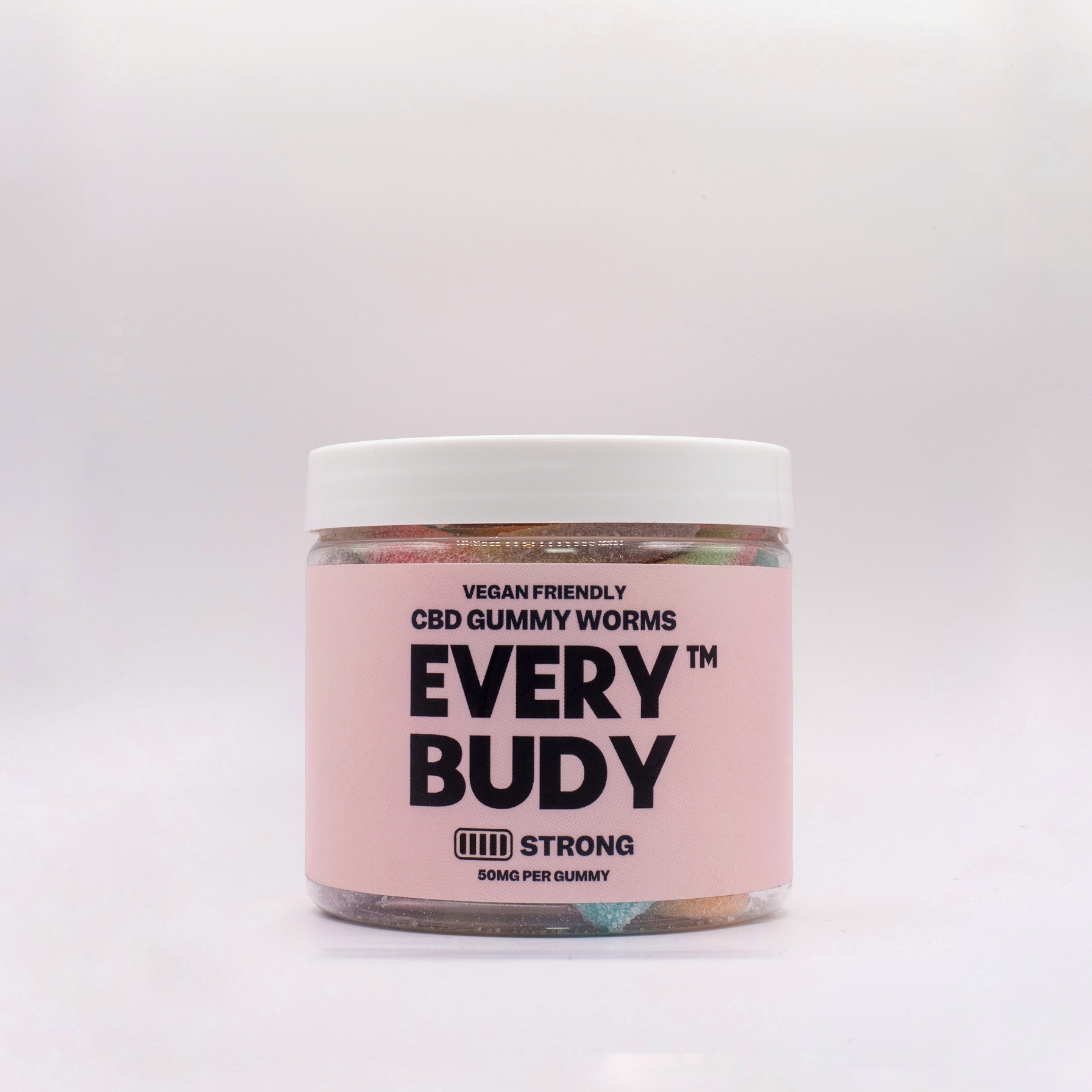 CBD Gummy Worms - Small Tub (50mg)